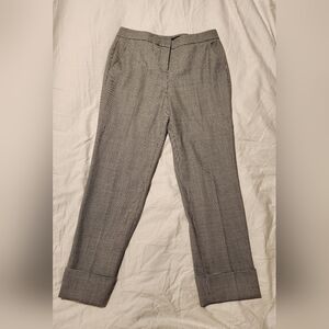 Black and White Judith & Charles Wool Blend Pants Size 8